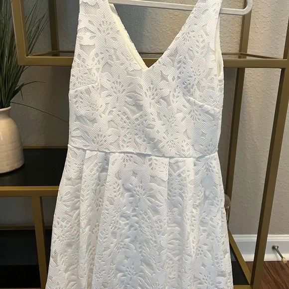 Crystal Doll | Dresses | White Crystal Doll Juniors Dress | Poshmark Crystal Doll | Dresses | White Crystal Doll Juniors Dress | Poshmark